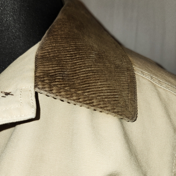 Mint 2BN cond (L) Women's L.L.Bean Lined button front jacket + cord trim accents - Picture 6 of 14